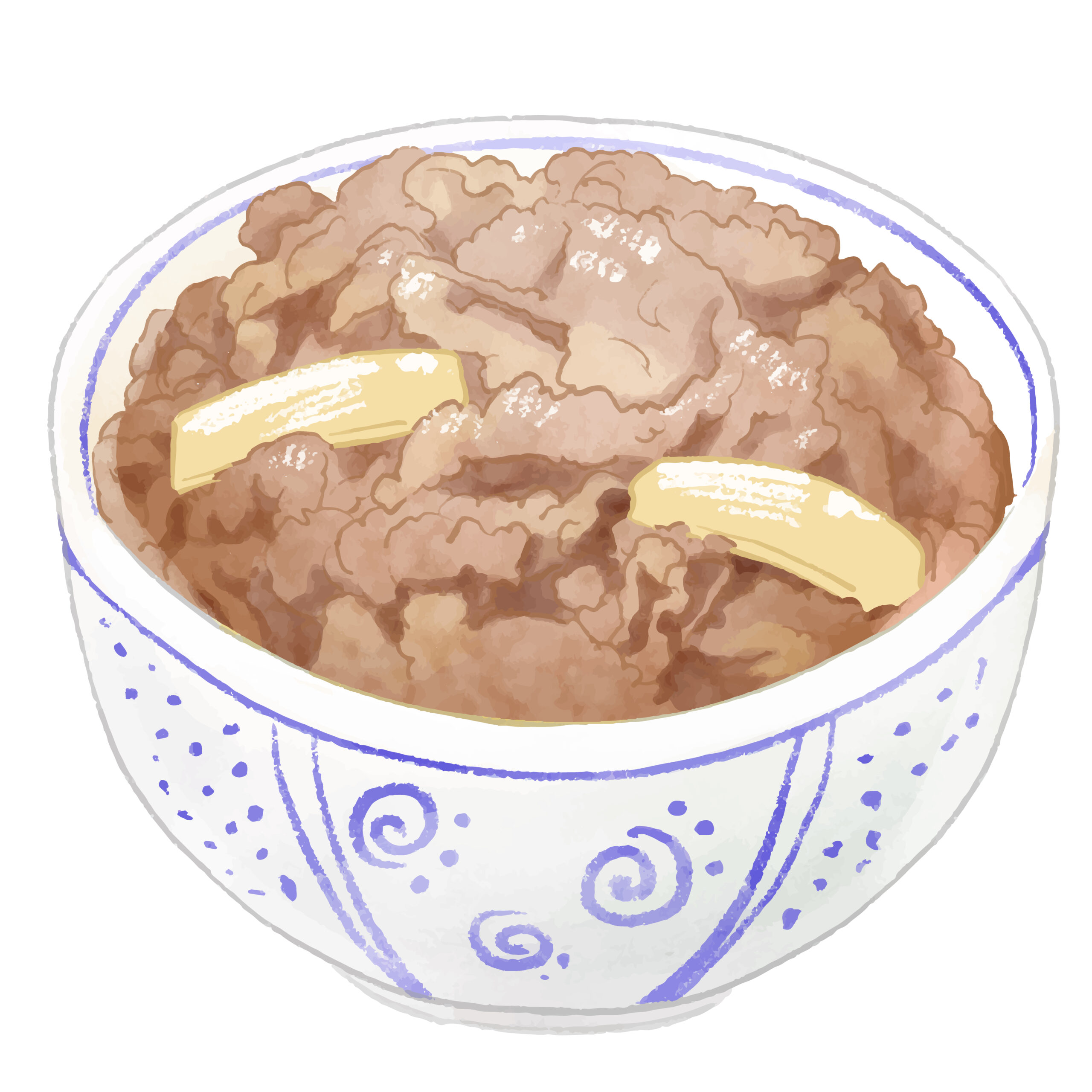 8/14（日）オクラ牛丼＠ゆめみどキッチン